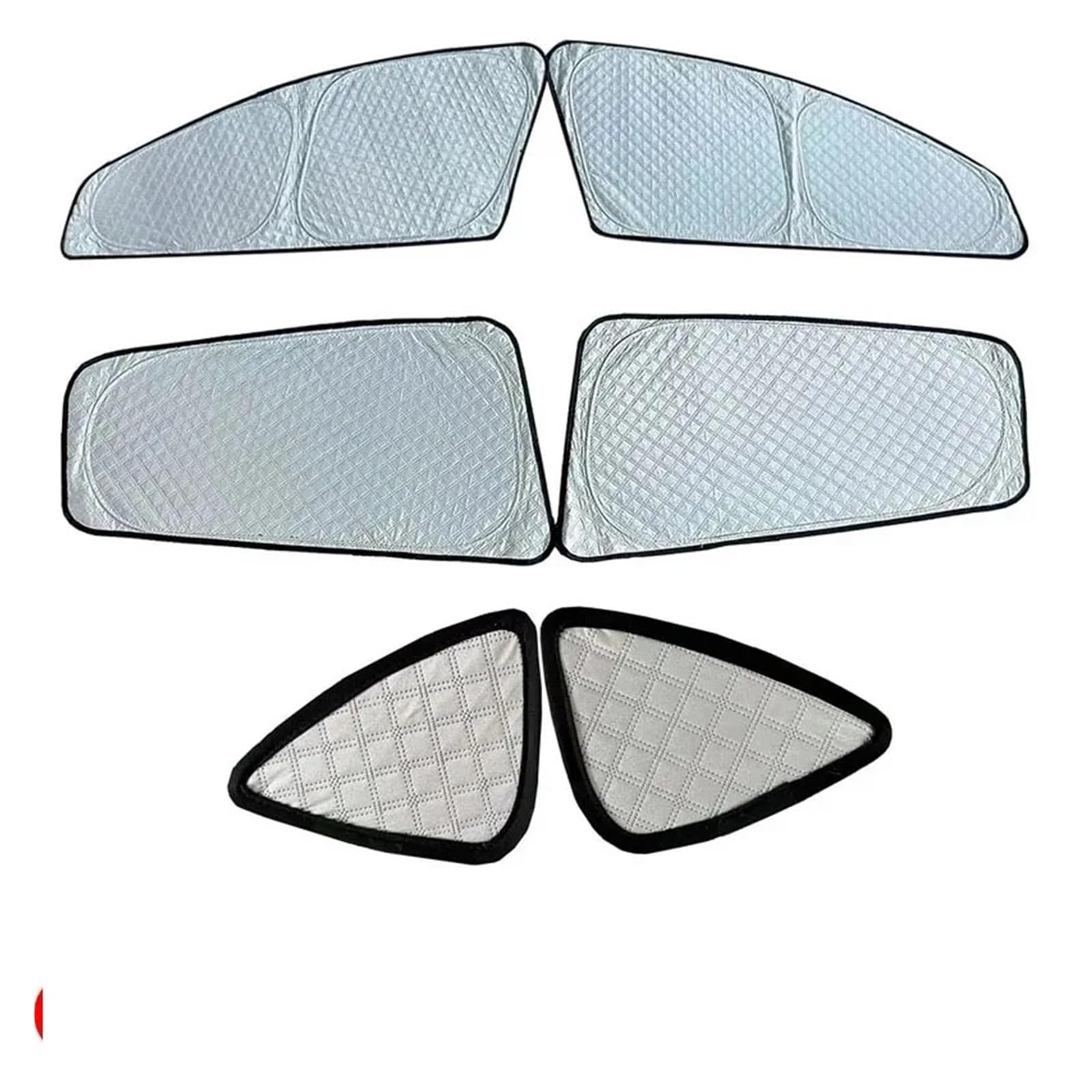 Sonnenschutz fürs Auto Auto Visier Sonnenschutz Fenster Sonnenschutz Sonnenschirm Für Tesla Für Modell 3 Y S X 2017 2018 2019 2020 2021 2022 2023 Sonnenschutz für Fenster(My 6pcs Side Window) von XingPuBhD