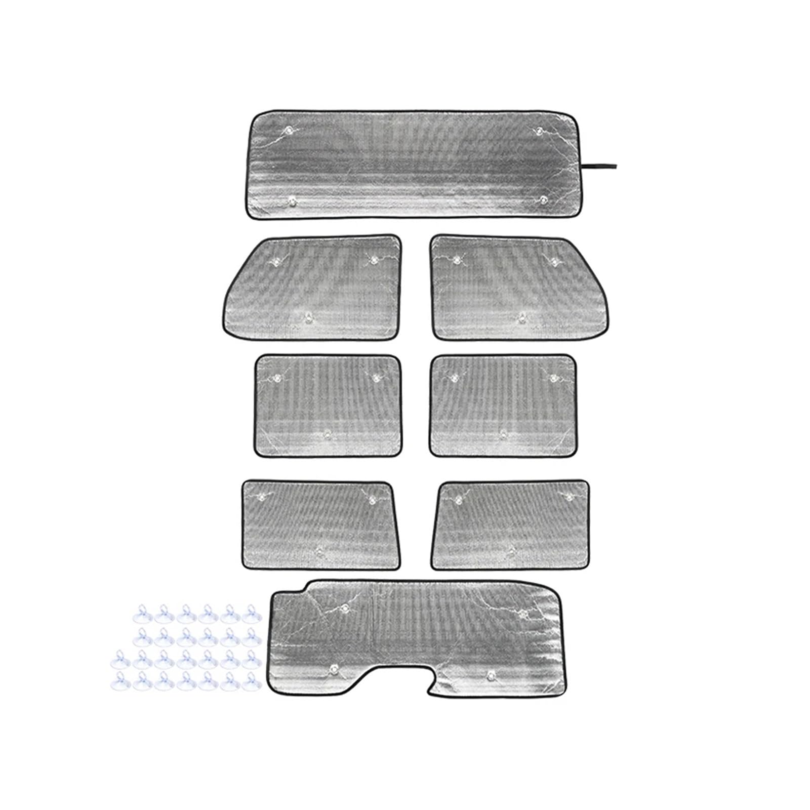 Sonnenschutz fürs Auto Autofenster Sonnenblende Windschutzscheibe Anti-UV-Sonnenschutzabdeckung Isolierpolster Für Jeep Für Wrangler Für JL 2018 2019 2020 2021 2022 Sonnenschutz für Fenster(For 4 DOOR von XingPuBhD