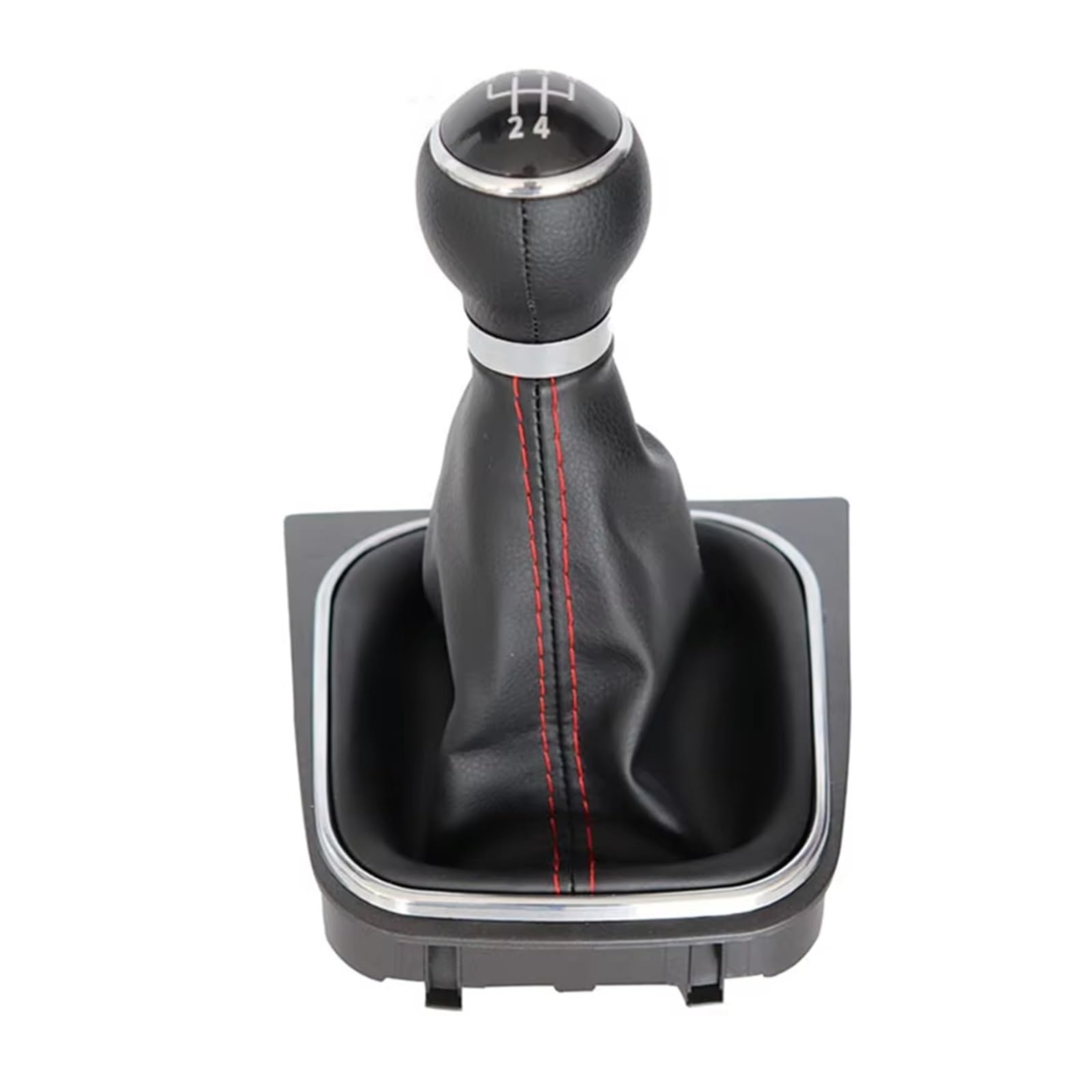 XingPuBhD Schaltknäufe 5 Oder 6 Gang Schaltknauf Mit Manschette Für Sagitar Für MK5 Für R32 Für GTD Für GTI 2004-2009 Auto Schaltgetriebegriff Schaltknauf Abdeckung(5 Speed) von XingPuBhD