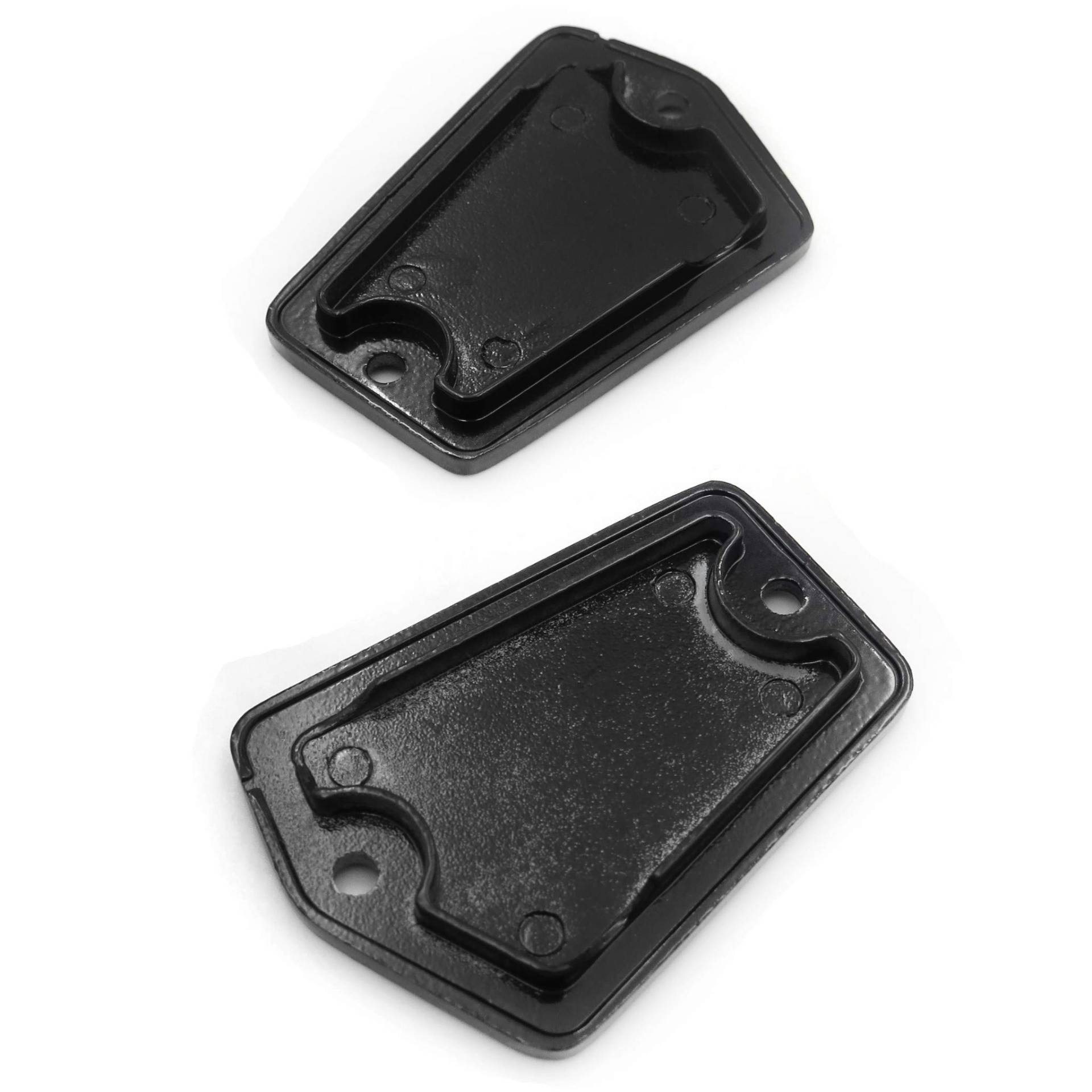 NBX- Schwarz Billet Aluminium Fluid Reservoir Cap Cover "Vmax" Gravur für 1985-2007 Yamaha V-Max von Xingmoto