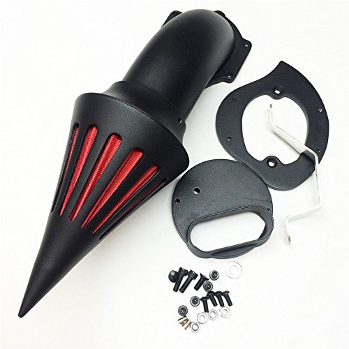 NBX- Spike Air Cleaner Kits für Yamaha V-Star 1100 Dragstar Xvs1100 1999-2012 schwarz von Xingmoto