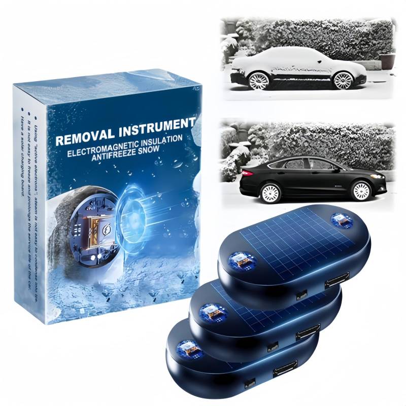 Xinshijie Antifreeze Electromagnetic Car Snow Removal Device, Electromagnetic Molecular Interference Antifreeze Snow Removal Tool, Frost Protection Device for Snow Removal von Xinshijie