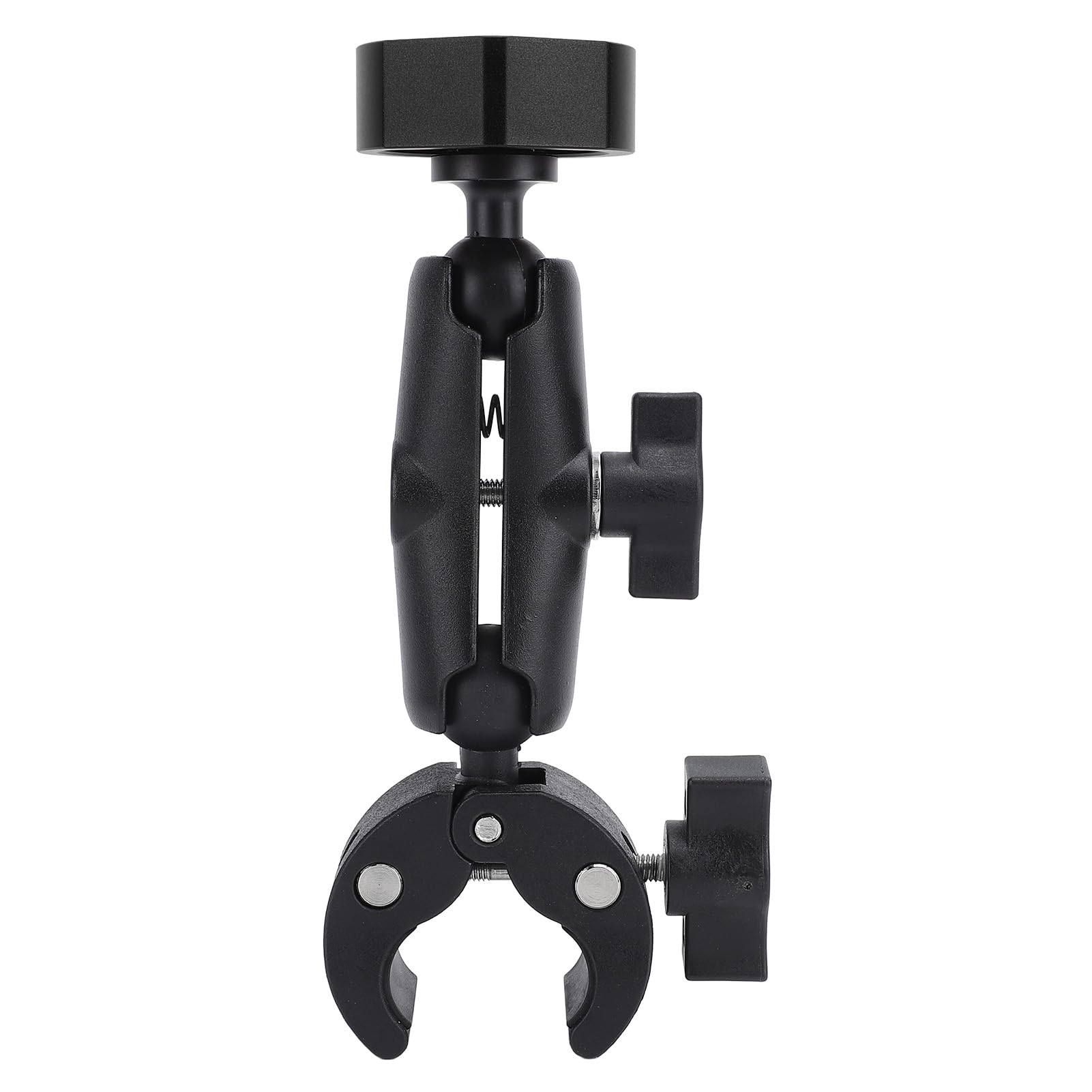 Xiuganpo Starlink Mini Mount Kit, 360 Grad Einstellbare Klemmhalterung für Wohnmobile, Leitern, Dachträger, Balkon, Mobile, Leiter, für Stangen, Rohr, Rohr, Schlauch, CNC (BLACK) von Xiuganpo