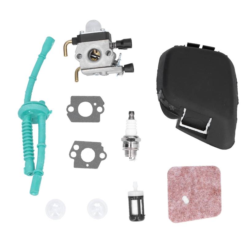 Xolsurg Carburetor Kit Aluminium hochwertiger Rasenmäherersatz Easy Installation FS45 46 55 55R FC55 38 Trimmer von Xolsurg