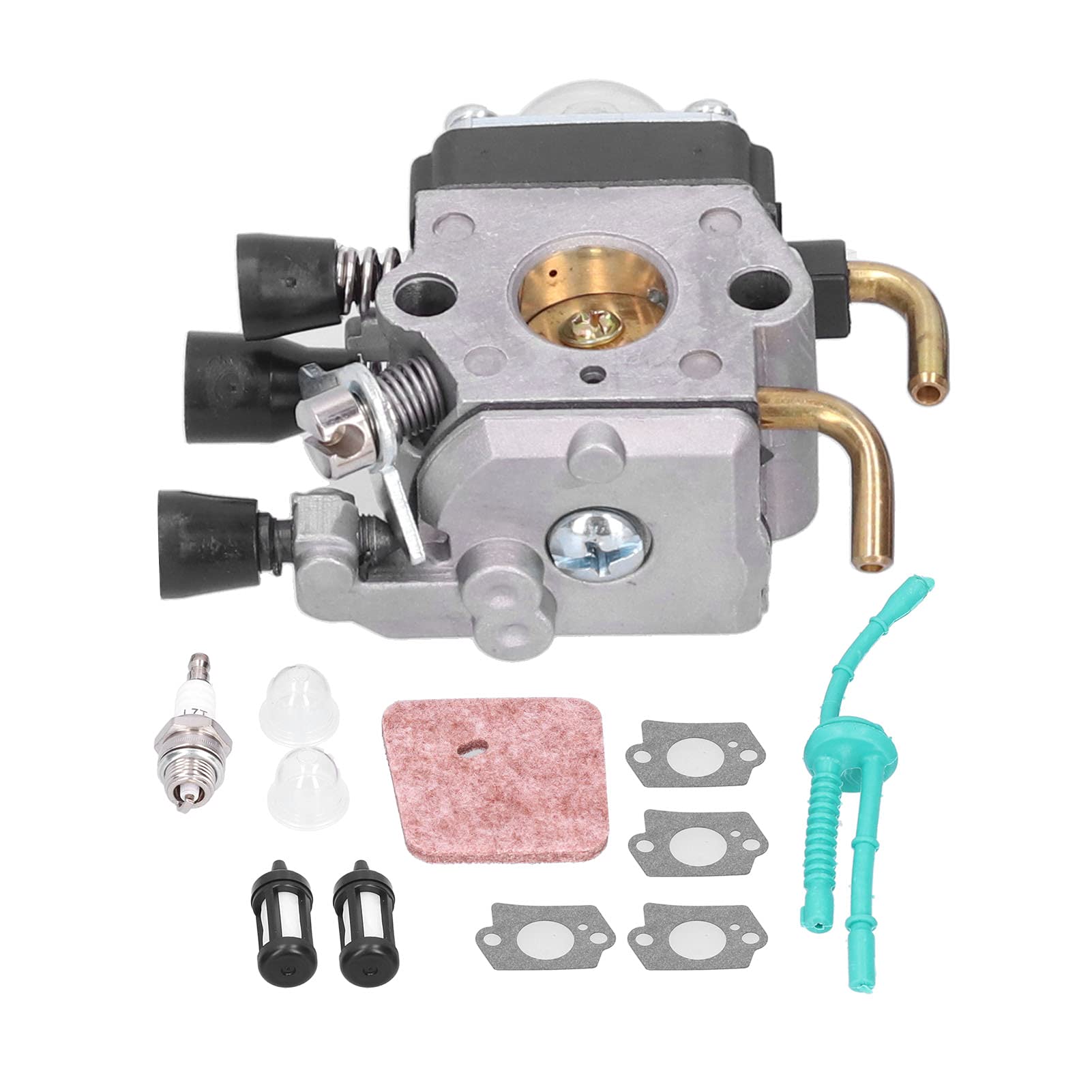 Xolsurg Carburetor Kit Ersatz für Trimmer HL45 HS45 km 55 FS45 FS55 - Aluminiummaterial für Garten geeignet von Xolsurg