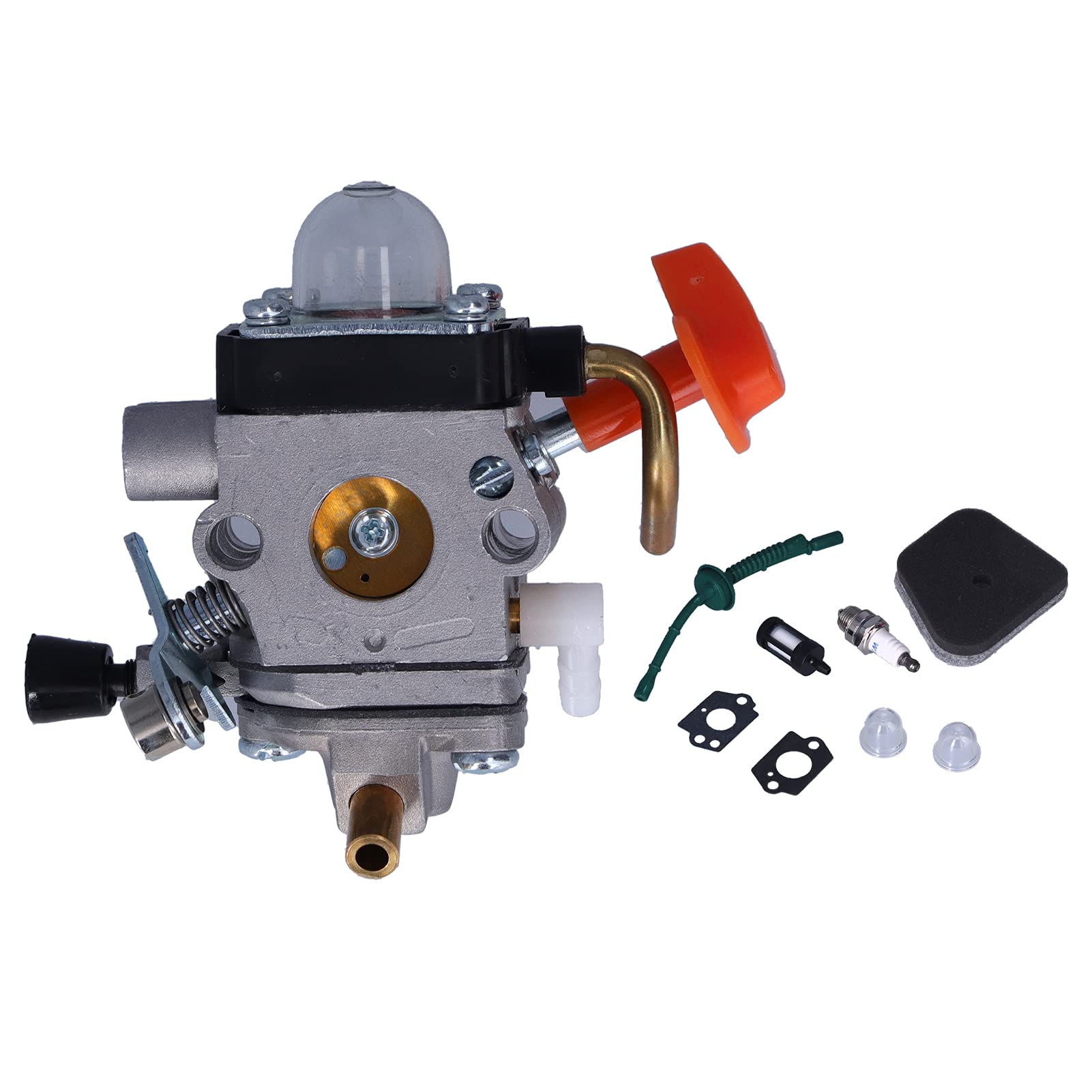 Xolsurg Carburetor Kit Generator Carb Set FS100 FS110 FS130 für Rasenmäherkettensäge und Pruner Motor von Xolsurg