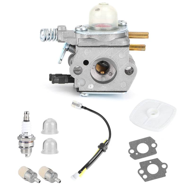 Xolsurg Carburetor Kit Hochwertiger Set Ersatz Easy Installieren Sie ZAMA C1U-K47 C1U-K52 C1U-K29 Garten-Trimmer-Zubehör Teil von Xolsurg