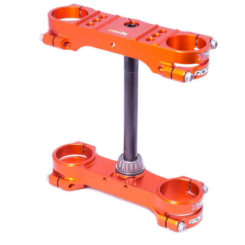 Xtrig Gabelbrücken-Kit ROCS Tech Offset 22 orange 40504002 von Xtrig