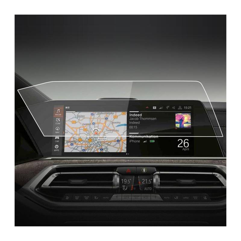 Auto Displayschutz Folie 12,3 Zoll Für 2019 2020 2021 2022 Jahr Für X7 Dashboard-Navigationsmembran Auto-GPS-Display Bildschirmschutzfolie Aus Gehärtetem Glas Navigation Schutzfolie(HD) von XuYingBhd