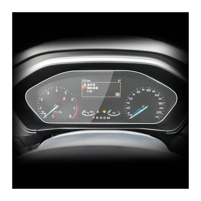 Auto Displayschutz Folie Für Ford Für Focus Für Aktive 2020 2021 2022 2023 Auto-Innenraum-Instrumententafel-Membran-LCD-Bildschirm TPU-Schutzfolie Navigation Schutzfolie von XuYingBhd