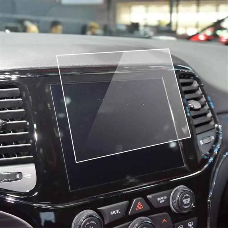 Auto Displayschutz Folie Für Jeep Für Grand Für Cherokee 2021 8,4 Zoll Autoradio GPS-Navigationsbildschirm Gehärtetes Glas Schutzfolie Auto-Innenaufkleber Navigation Schutzfolie von XuYingBhd