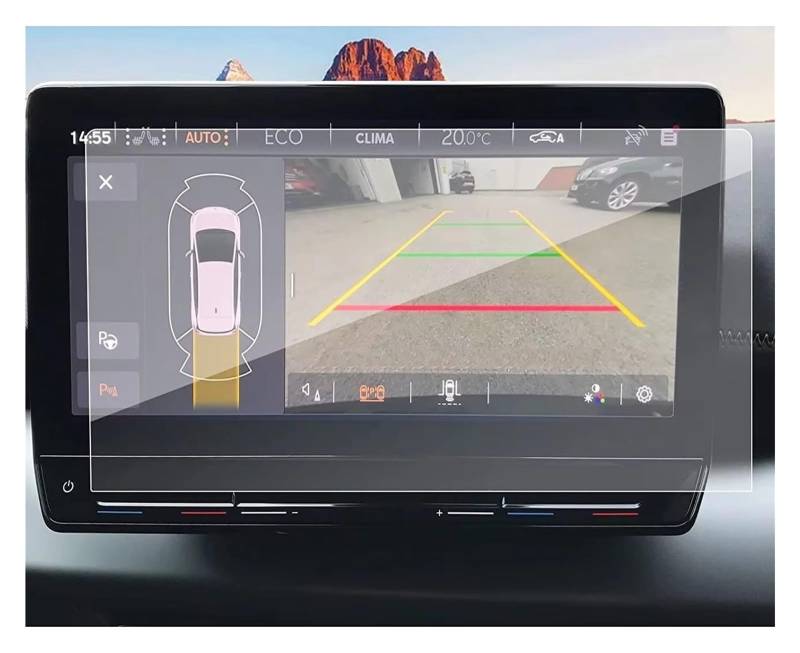 Autonavigationsfilm 2 Pcs PET Film Schutz Für Cupra Für Geboren 2022 2023 12 Zoll GPS Navigation Touch Screen Schutz Film GPS-Displayschutz von XuYingBhd