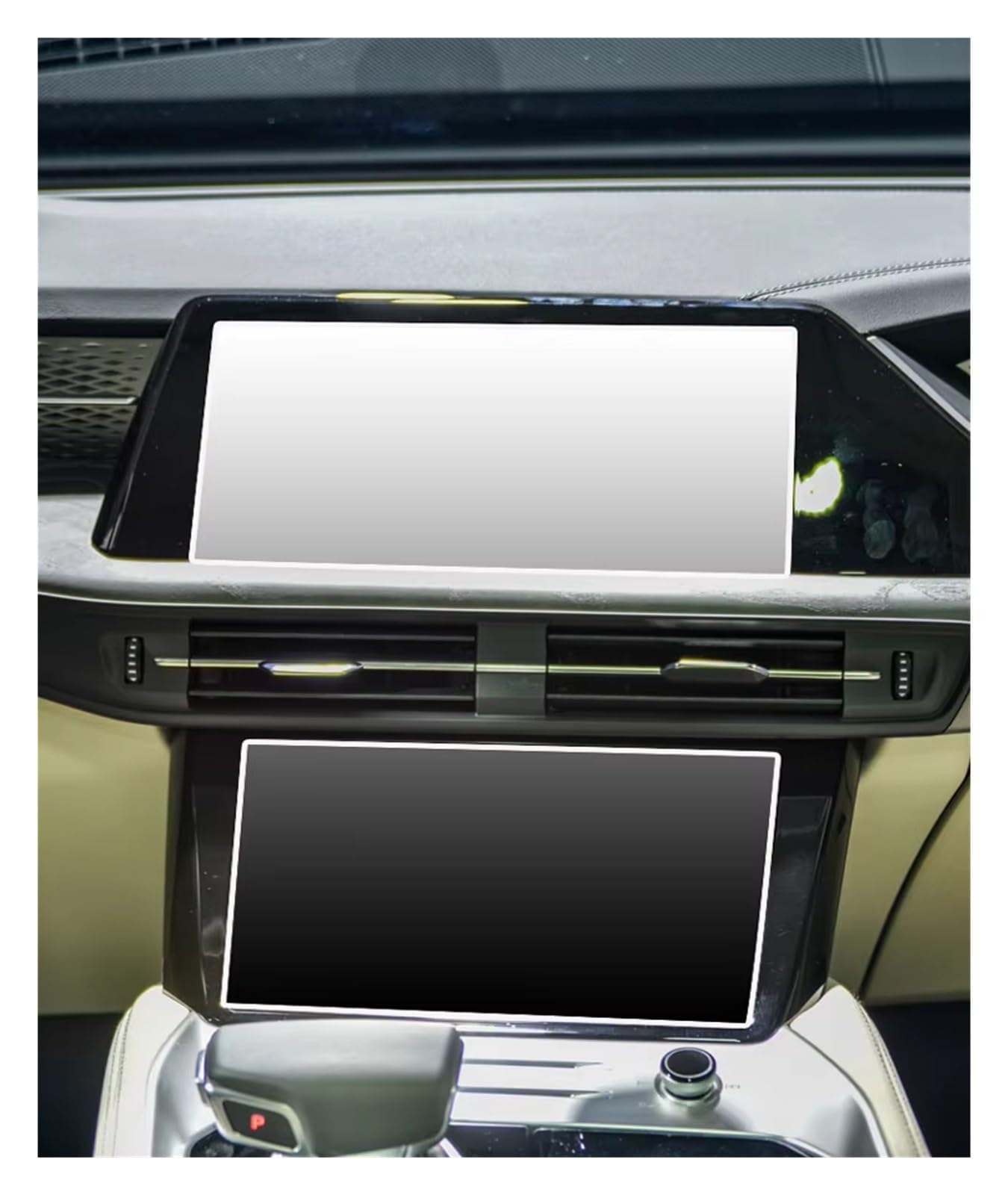 Autonavigationsfilm 2 Stück Displayschutzfolie Für Q6 2022 2023 GPS Infotainment Touchscreen HD Gehärtetes Glas GPS-Displayschutz von XuYingBhd