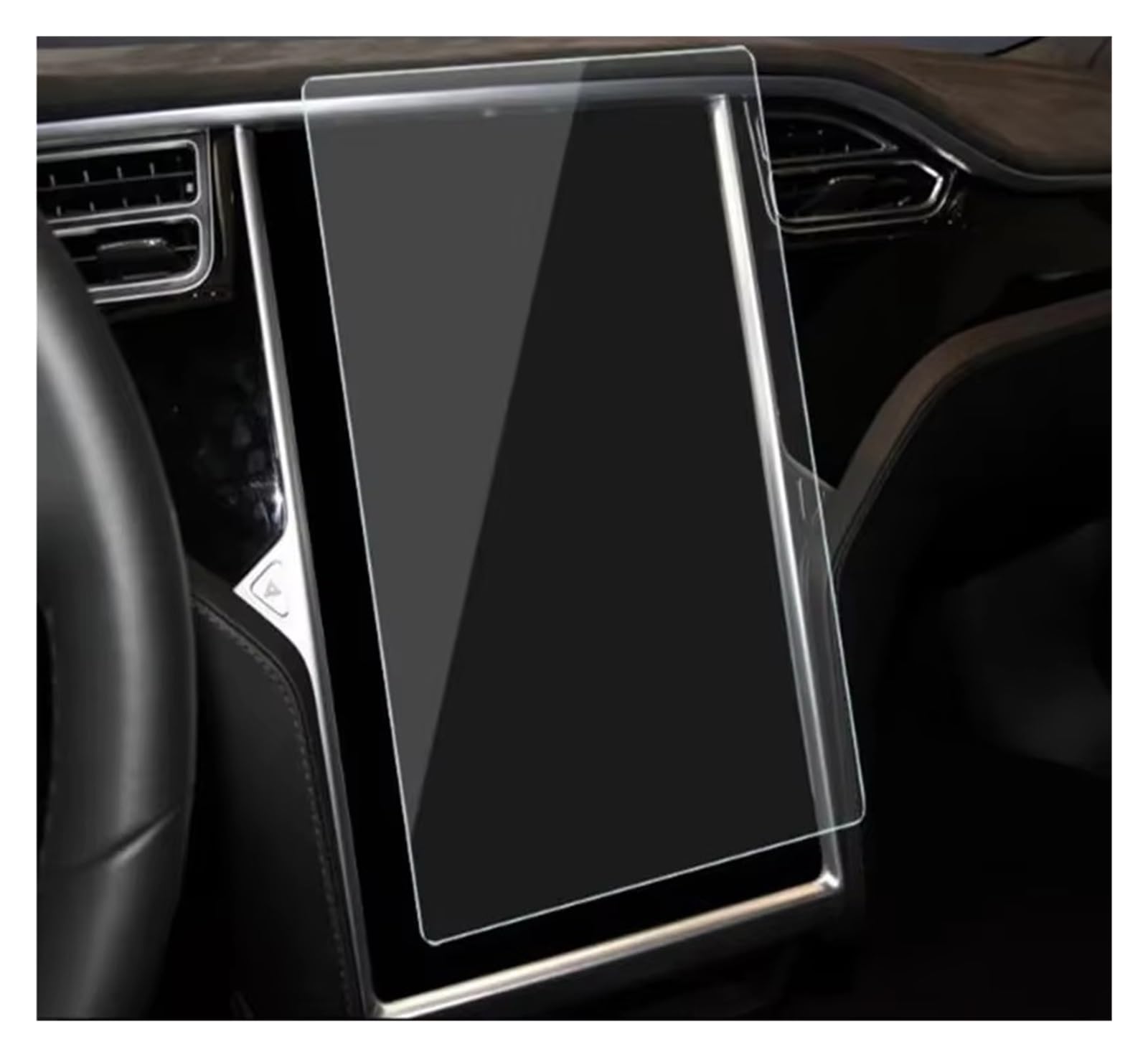 Autonavigationsfilm Auto GPS Navigation Film LCD Bildschirm Anti-Scratch Dekoration 17 Zoll Für Tesla Für Modell S 2014 2015 2016 2017 2018 2019 GPS-Displayschutz von XuYingBhd