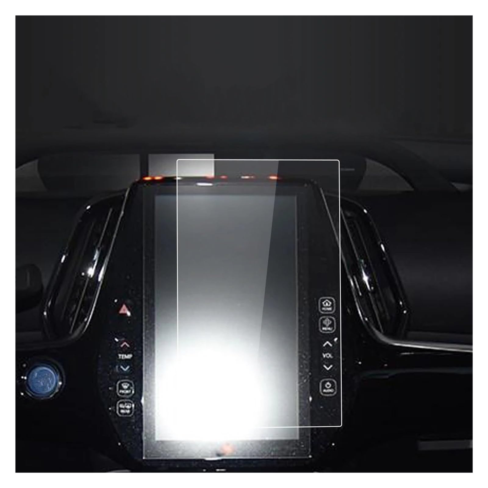 Autonavigationsfilm Auto Zentrale ConsoleTempered Glas Schutz Film Navigator Schutz Film Für Toyota Für Prius 2023 GPS-Displayschutz(19 Prius A HD) von XuYingBhd