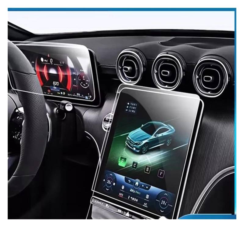 Autonavigationsfilm Für Benz Für C-Klasse Für W206 2022 Auto Navigation Display Gehärtetem Glas Screen Protector GPS-Displayschutz von XuYingBhd