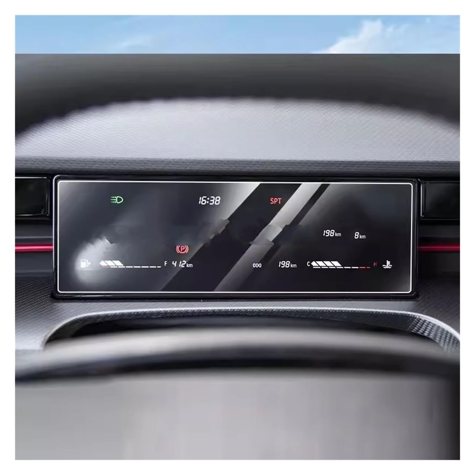 Autonavigationsfilm Für Jetour Für Schneidigen 2022 2023 2024 Auto Center Touch Display Dashboard Instrument Anti-Scratch-Film GPS-Displayschutz von XuYingBhd