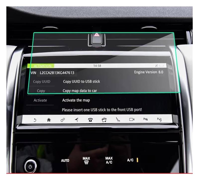 Autonavigationsfilm Gehärtetem Glas Schutz Film Für Land Für Rover Für Discovery Für Sport Für L550 2020 Auto GPS Navigation Film GPS-Displayschutz von XuYingBhd