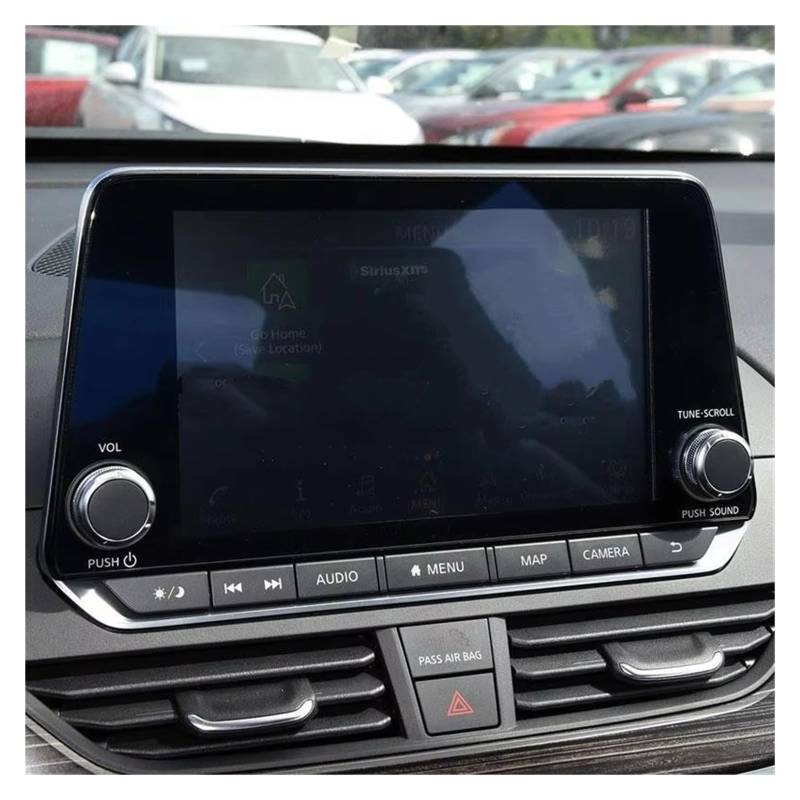 Autonavigationsfilm Gehärtetem Glas Schutz Film Für Nissan Für Juke 2 2019 2020 2021 Auto Navigation Screen Protector Display Film GPS-Displayschutz von XuYingBhd