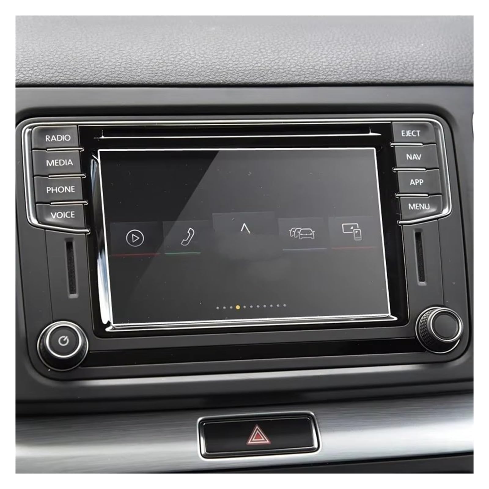 Autonavigationsfilm Gehärtetem Glas Schutz Film Für VW Für Sharan 2016 2017 2018 2019 Auto GPS Navigation Film LCD Bildschirm Anti-Scratch-Film GPS-Displayschutz von XuYingBhd