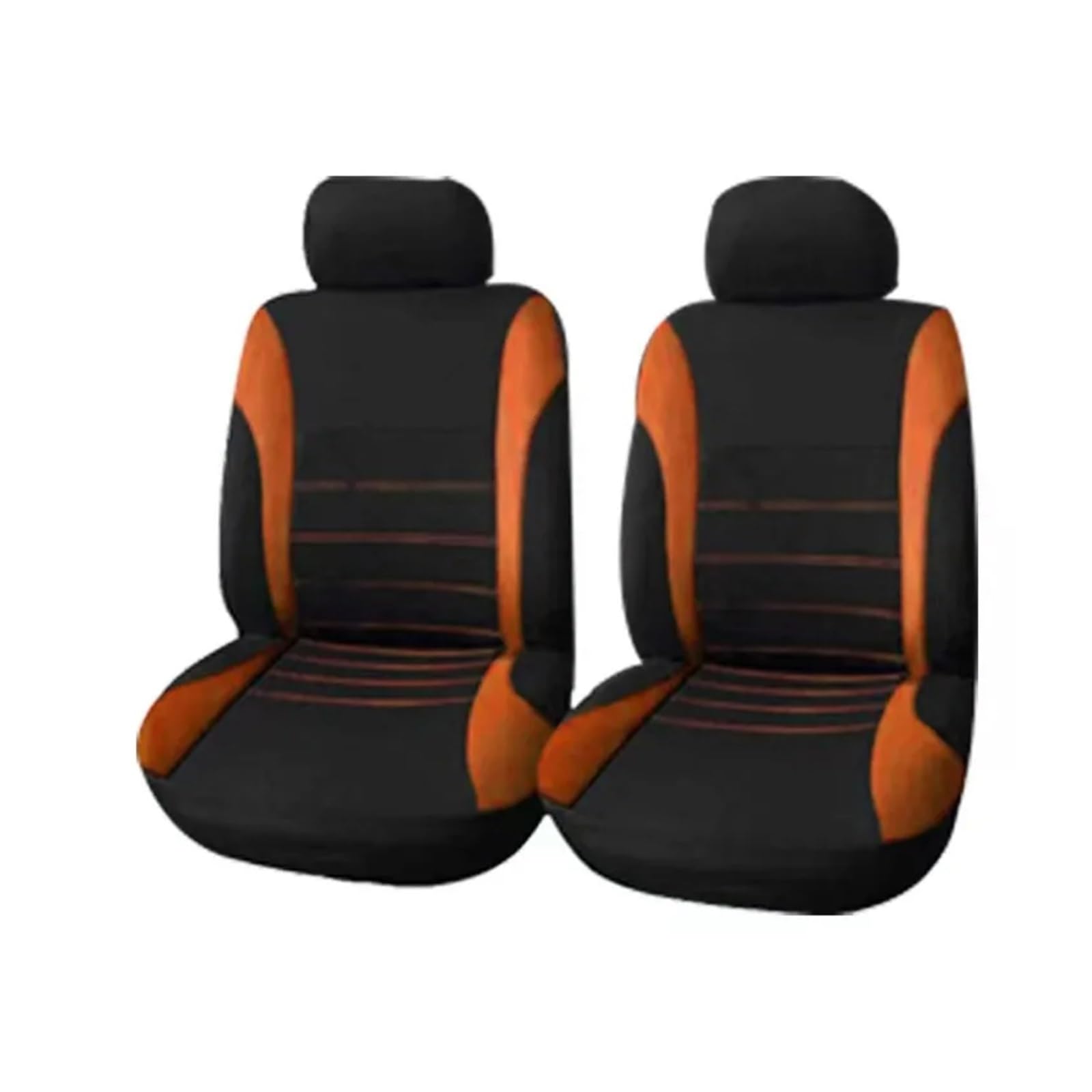 Autositzbezug Auto Sitz Abdeckung Auto Innen Für VW Für Passat Für B5 Für Touran Für Tiguan Für Phaeton Für Toureg Für Sharan Für Polo Van-Sitzbezüge(2seat-orange) von XuYingBhd