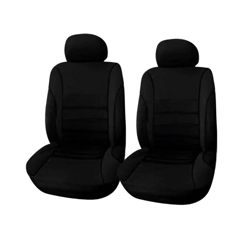 Autositzbezug Autositzbezüge Für OPEL Für Aatara Für Astra Für Mokka Für Omega Für Grandland Für Corsa Für Adam Für Insignia Für Zafira Van-Sitzbezüge(2seat-Black) von XuYingBhd