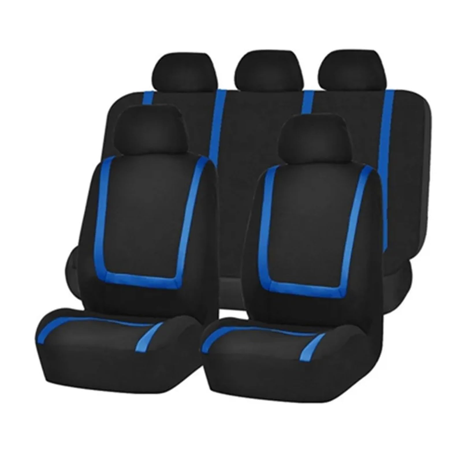 Autositzbezug Autositzbezüge Set Für Chevrolet Für Cruze Für Aveo Für T300 Für Malibu 2008 Für Matiz Für Cobalt Für Niva Van-Sitzbezüge(Blue) von XuYingBhd