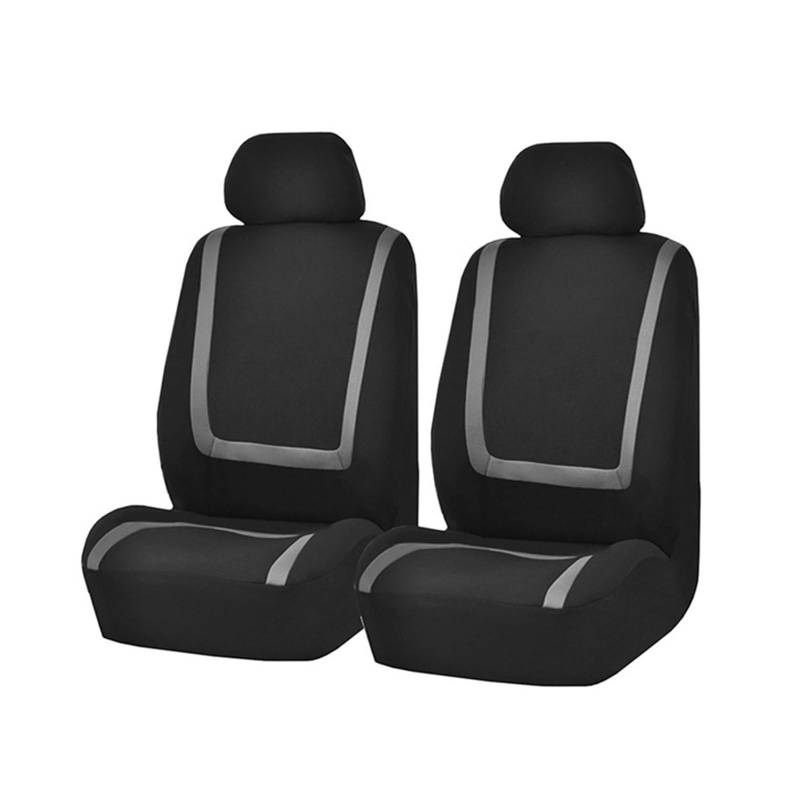 Autositzbezug Autositzbezüge Set Vordersitzschutz Für Nissan Für Terrano Für Xtrail Für Murano Für Safari Für Pathfinder Van-Sitzbezüge(Gray Black) von XuYingBhd