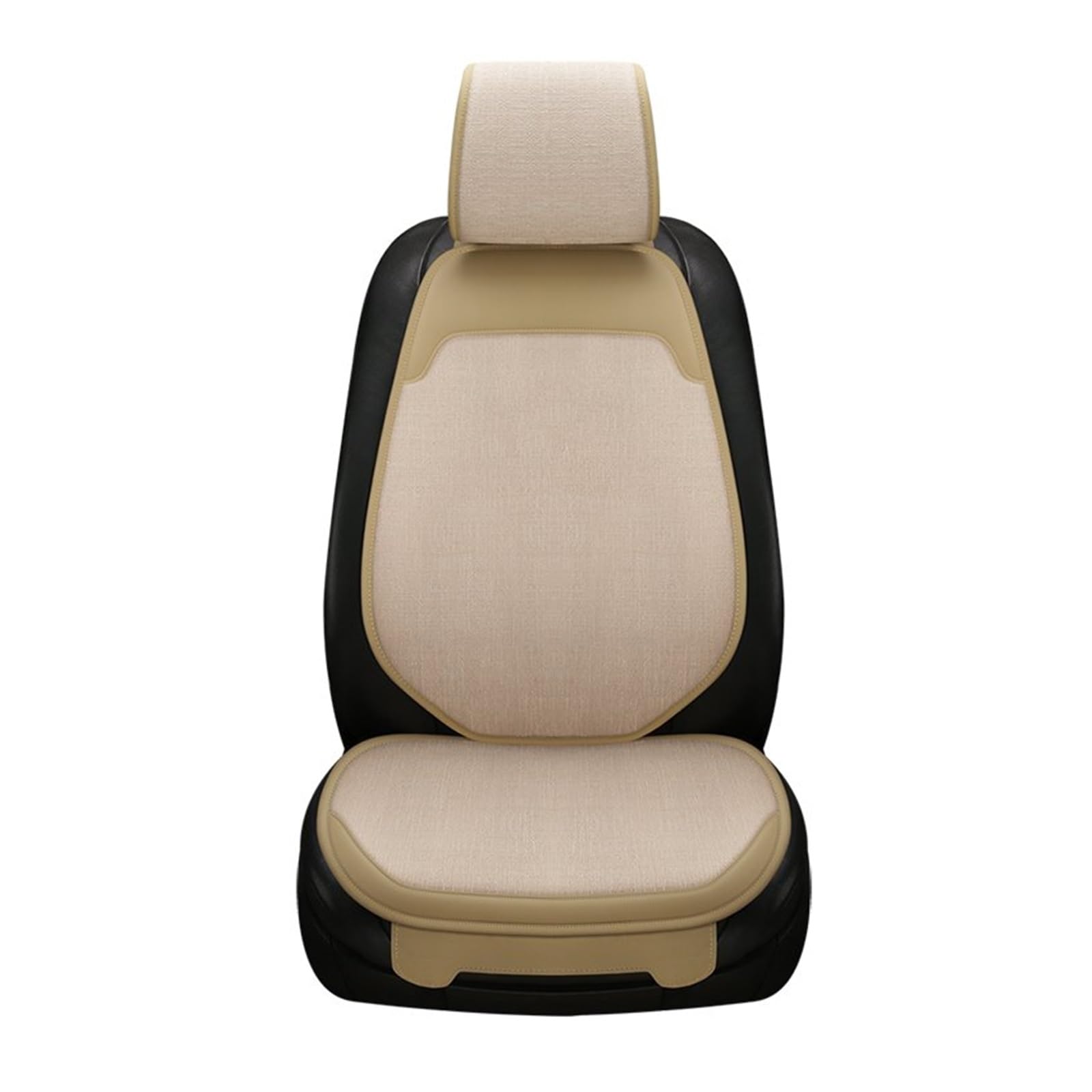 Autositzbezug Autositzbezug Sitzkissen Für Toyota Für CHR Corolla Für Yaris Für Sienna Für Vios Für Fortuner Für Kluger Für Sequoia Van-Sitzbezüge(Beige 1 seat) von XuYingBhd