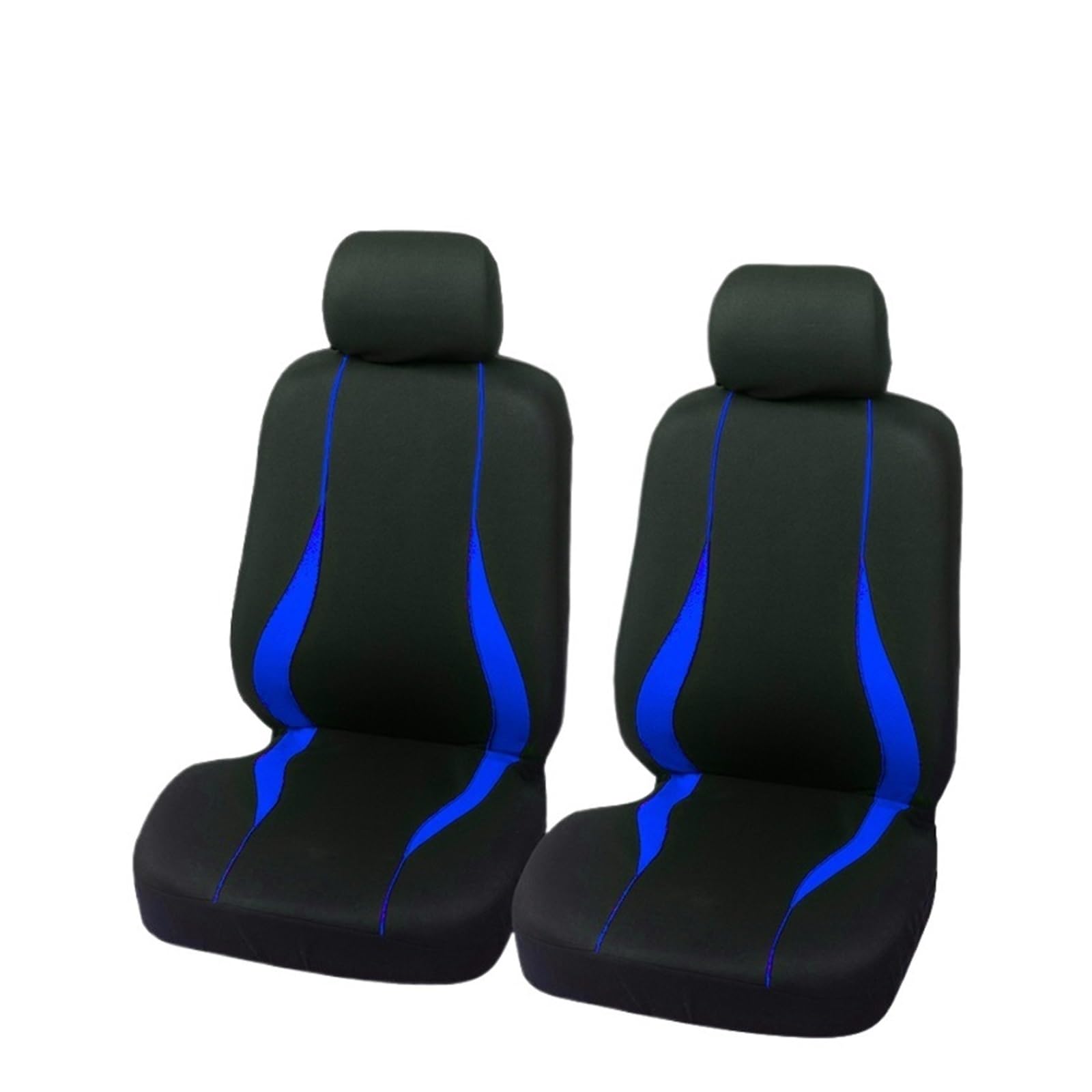 Autositzbezug Autositzbezug Universal Universal Innenzubehör Für 1/2/5/7 Sitze Autos Für Hyundai Für HB20 Van-Sitzbezüge(2 Seats-Blue) von XuYingBhd