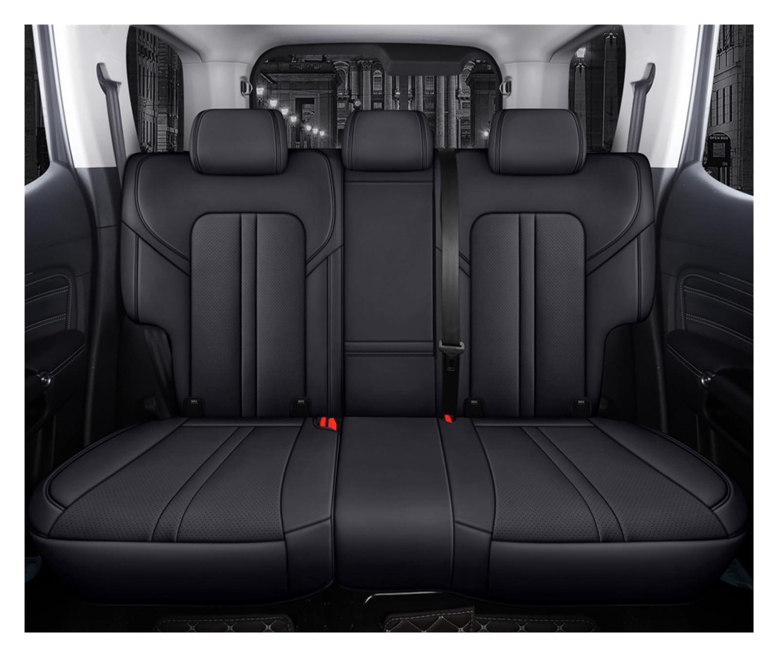 Autositzbezug Vollständige Abdeckung Auto Sitz Abdeckung Innen Zubehör Für A4 Für B8 2010 2011 2012 2013 2014 Van-Sitzbezüge(Color 18) von XuYingBhd