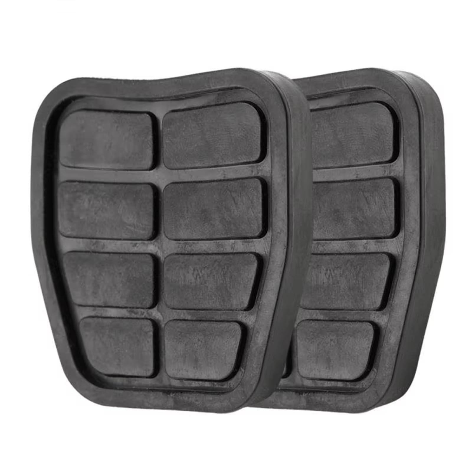 Bremspedalbelag 2 Stücke Schwarzes Gummipedal 321721173 Kupplungsbremsbeläge Auto Gummibremsbelag Drosselklappendeckel Gummi Für VW Für Golf Für Jetta Für MK2 Car Pedals Cover Passend von XuYingBhd