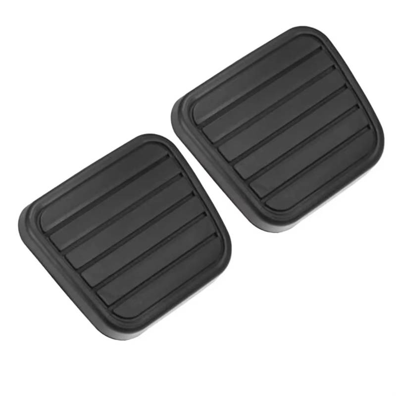 Bremspedalbelag 2-teiliges Set Auto-Kupplungspedal Bremspedale Anti-Rutsch-Pedalabdeckung Autozubehör Teile MT Für Peugeot 307 408 308 3008 Car Pedals Cover Passend von XuYingBhd