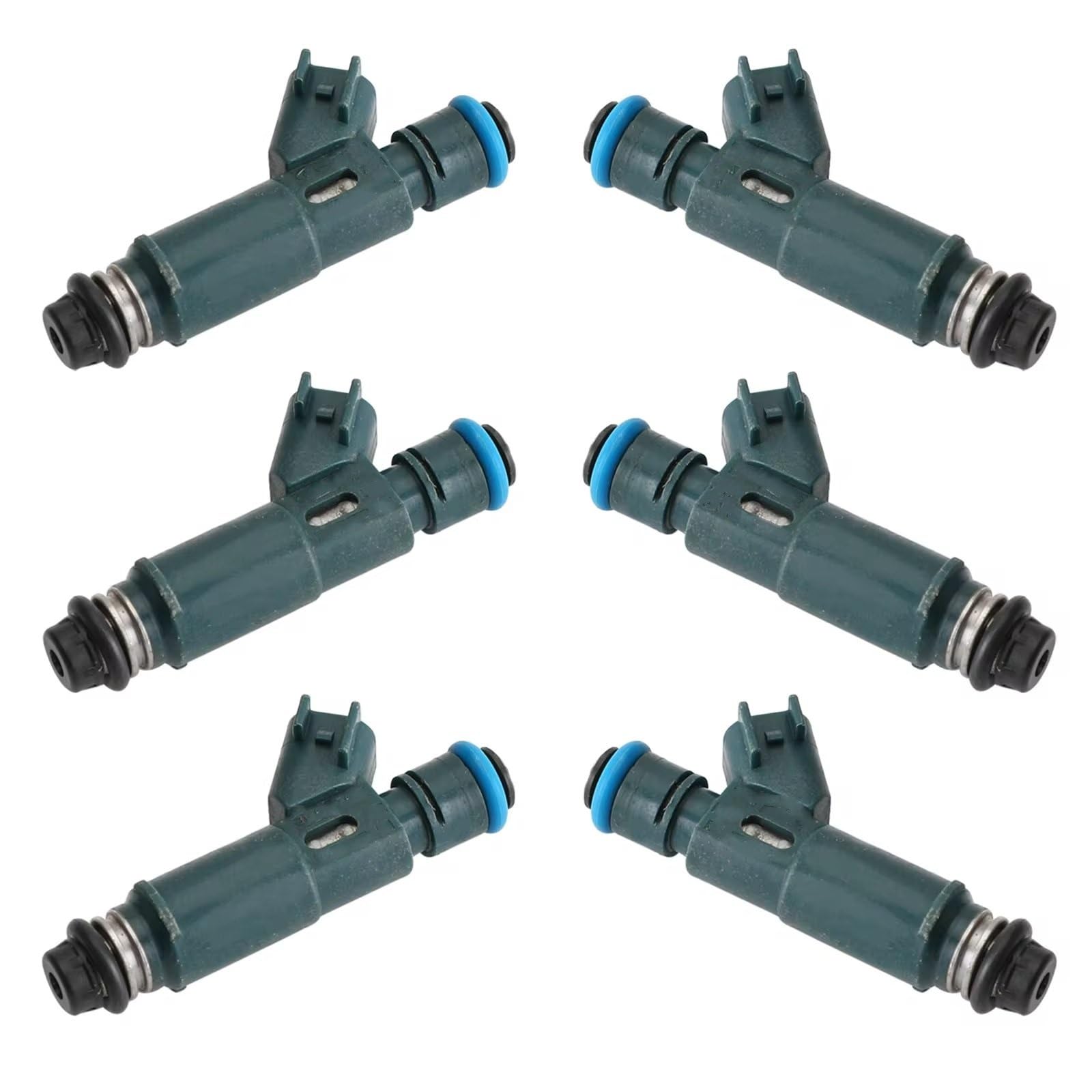 Einspritzventil Nozzle 6PCS Kraftstoff Injektoren Für Mazda 6 2003-2008 Für MPV 2002-2006 3,0 L 2M2EA7B Auto Auto Teile von XuYingBhd