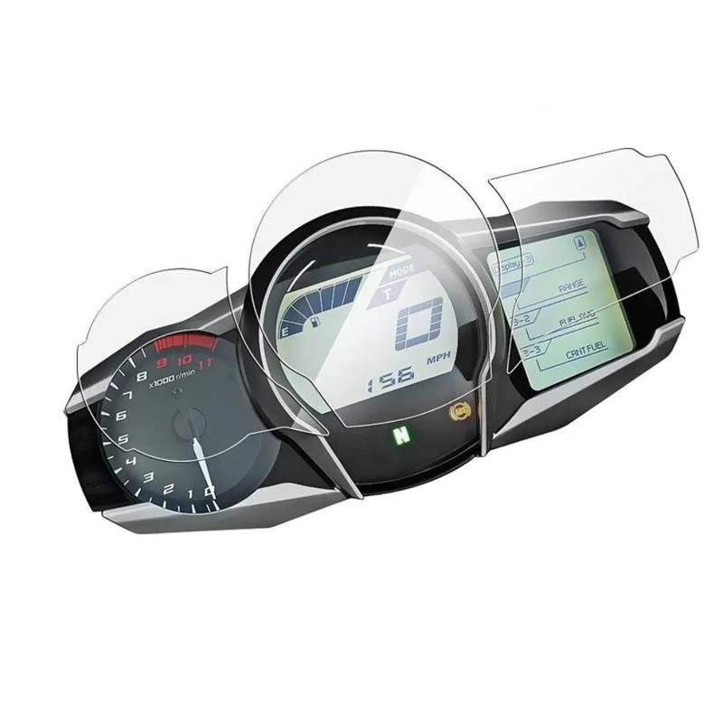 Für Für FJR1300 2012-2020 2021 2022 2023 Motorrad Scratch Cluster Screen-Dashboard Schutz Instrument Film Tachoschutz(2 PCS) von XuYingBhd