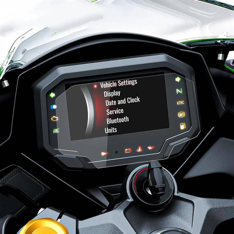 Für Kawasaki Für ZX-4RR 2023 + Für Ninja Motorrad Cluster Scratch Cluster Dashboard Screen Protector Tachoschutz von XuYingBhd