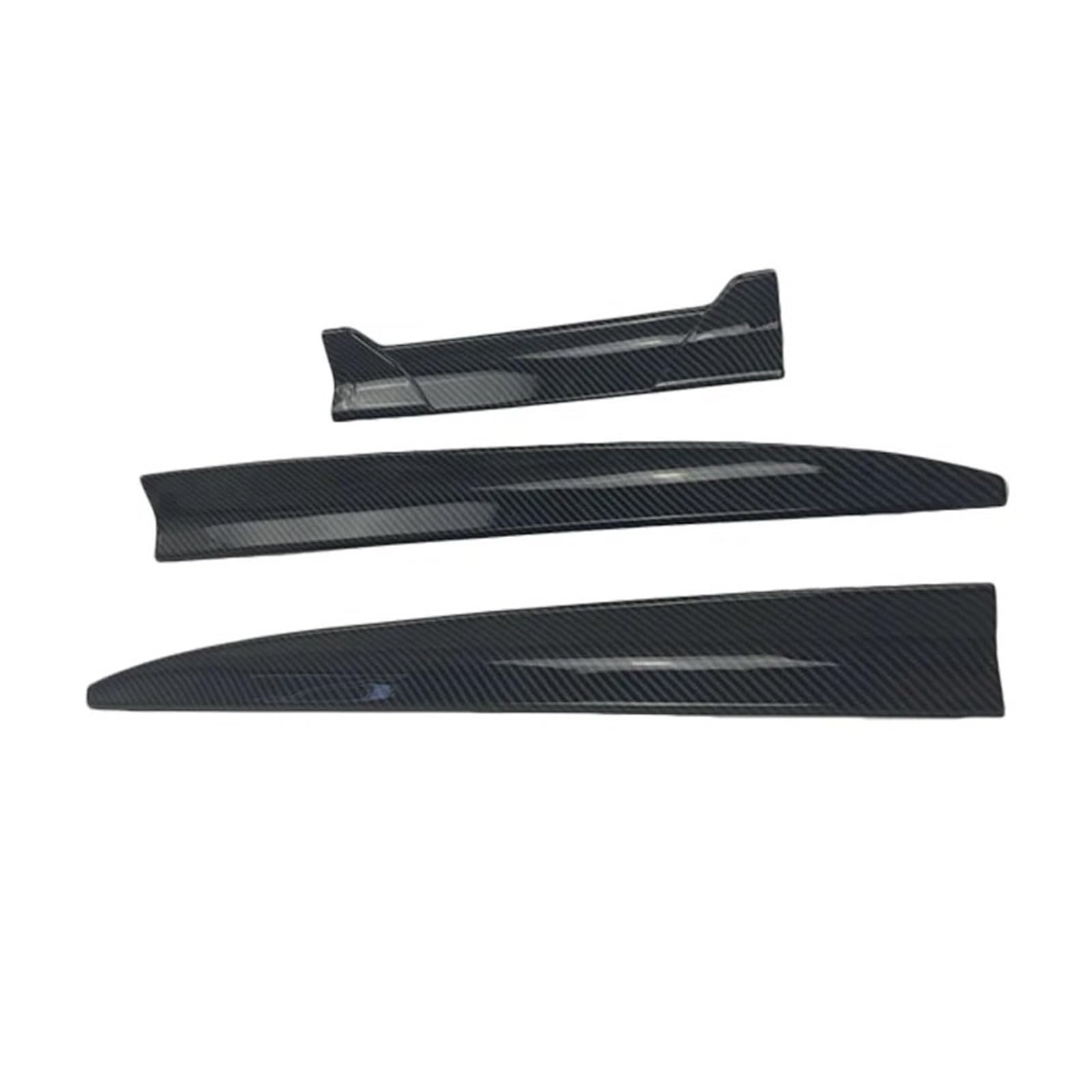 Heckspoiler Flügel Auto Universal Heckspoiler Dachspoiler Limousine Fließheck DIY Länge Für E90 Für E60 Für E46 Für E36 Für F10 Für F30 Für F20 Spoiler Flügel(Style1 Carbon Look) von XuYingBhd