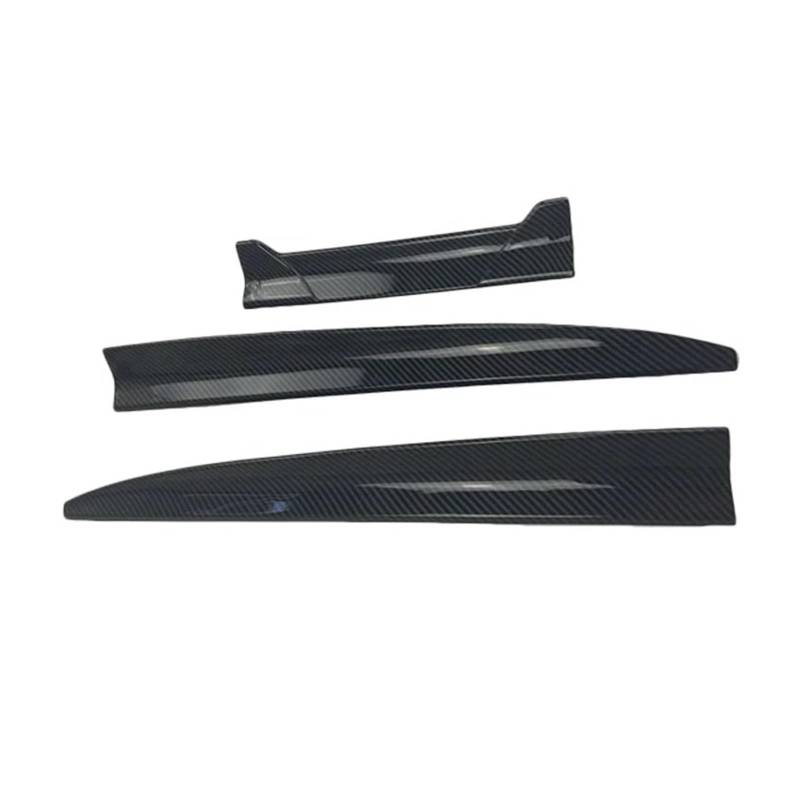 Heckspoiler Flügel Auto Universal Heckspoiler Flügel Dachspoiler Limousine Fließheck DIY Länge Für VW Für Polo Für Goft Spoiler Flügel(Style1 Carbon Look) von XuYingBhd