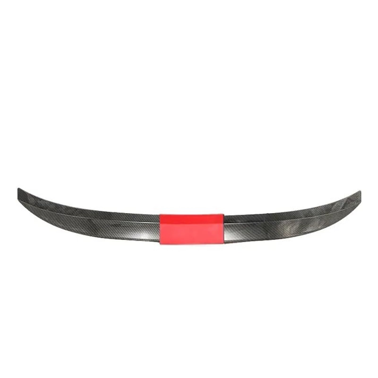 Heckspoiler Flügel Autospoiler 3-teilig Verstellbar Universeller Heckspoiler Heckflügel DIY-Teile Modifikationszubehör Spoiler Flügel(Carbon red) von XuYingBhd