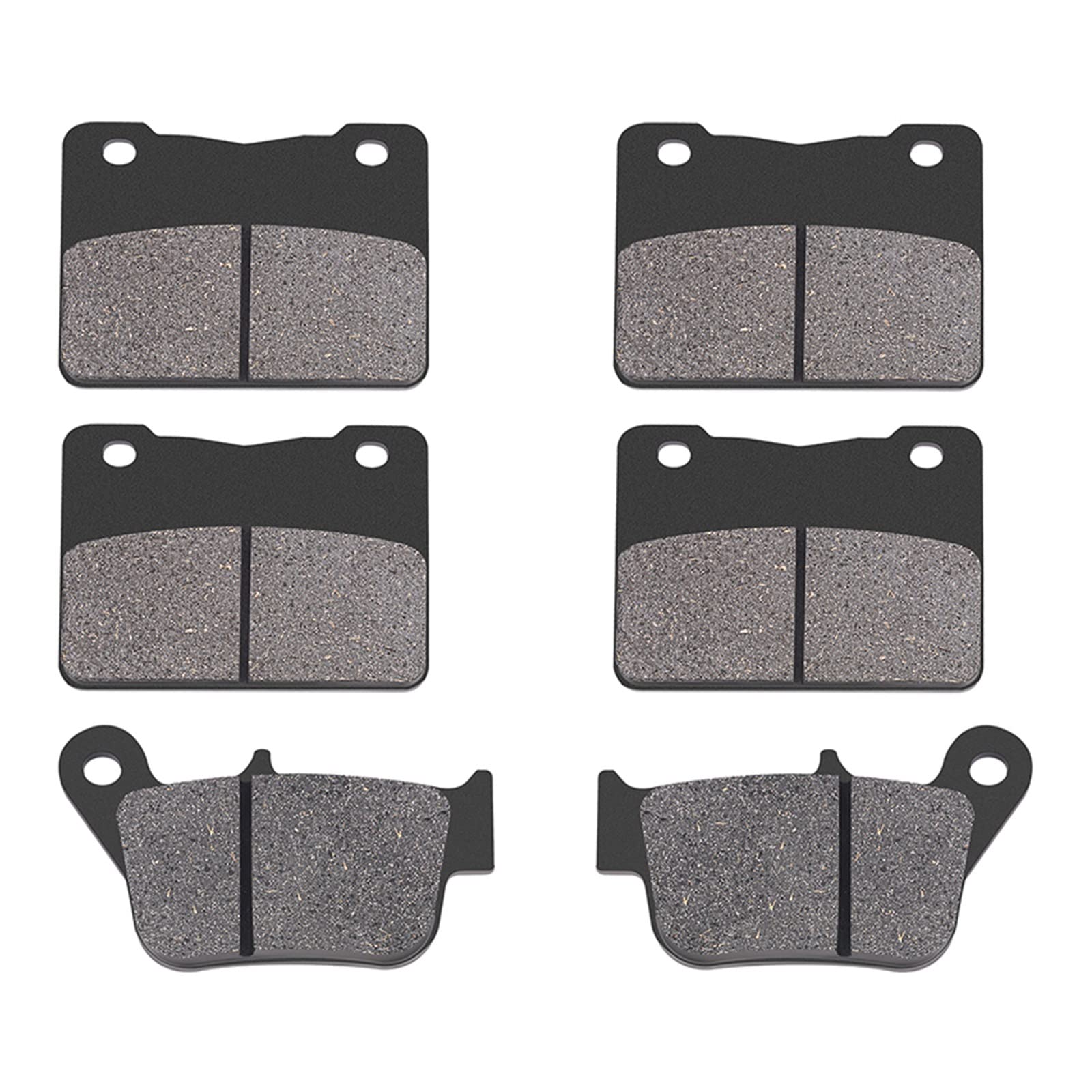 Motorrad Bremsbelag Motorrad Vorne Hinten Bremsbeläge Bremsscheiben Pads Für AEON Für Elite 400i ABS 2014 2015 F Feststellbremse(Front and Rear 3pcs) von XuYingBhd