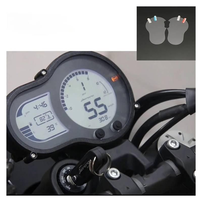 Paar Motorrad Cluster Kratzschutzfolie Armaturenbrett Instrument Tachometer Für Benelli Für TRK 502 Für 502x Für TRK502 Für TRK502X Tachoschutz von XuYingBhd