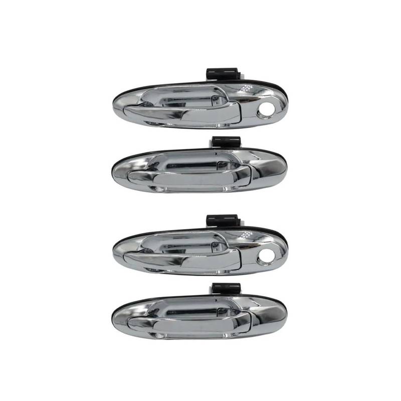 Türgriff Für Land Für Cruiser Für LC100 Für LX470 1998 1999 2000 2001-2007 Auto Vorne Hinten Links Und Rechts Außentürgriffe Silber Außentürgriff von XuYingBhd