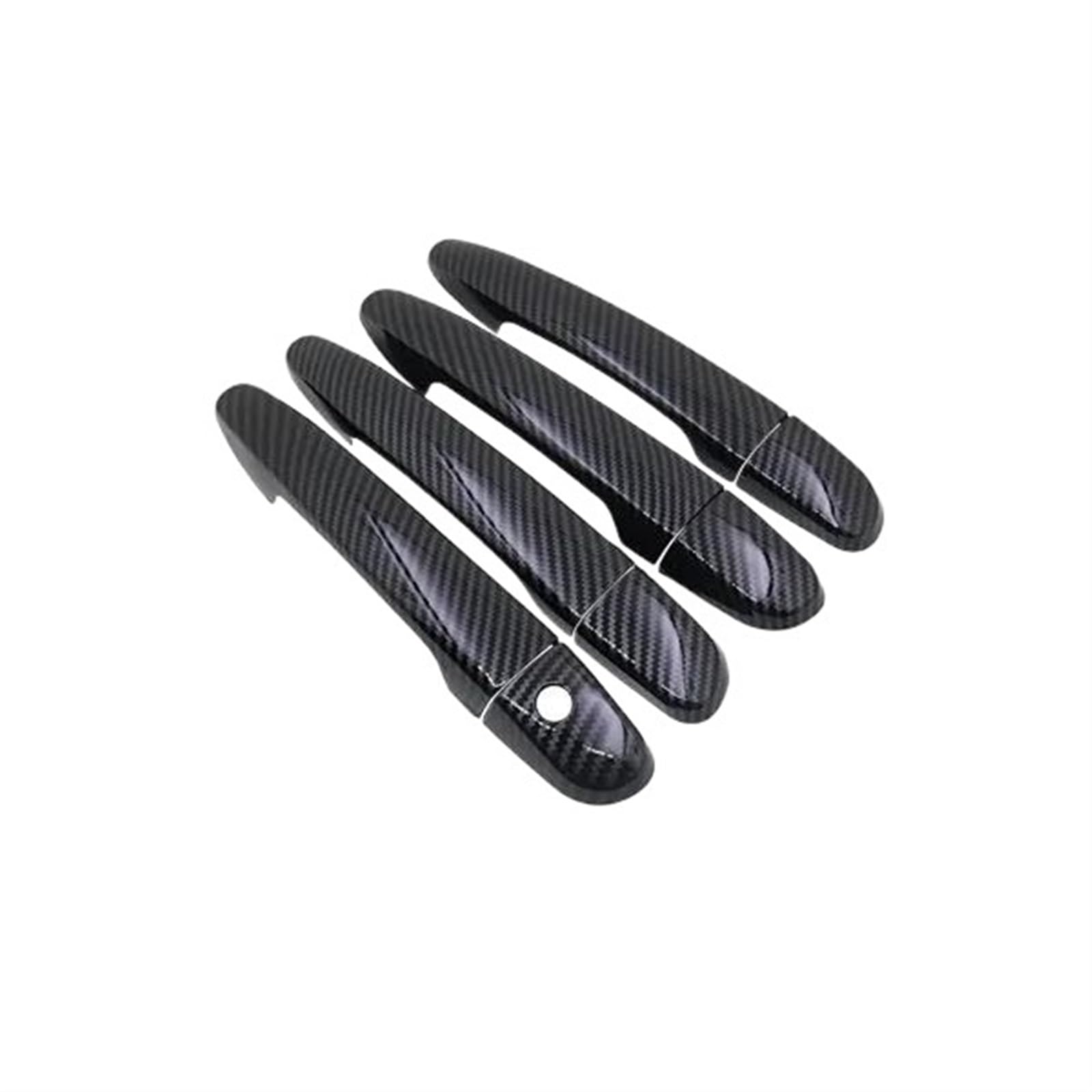 Türgriff Für Mazda Für 3 Axela Mazda3 BM BN 2014 2015 2016 2017 2018 Auto Außen Styling Aufkleber Carbon Faser Türgriff Abckung Außentürgriff(4Handle 1 Kyehole) von XuYingBhd