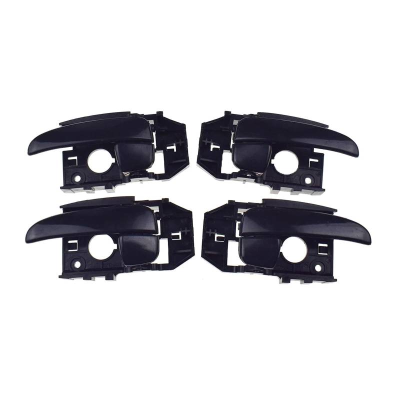 Türgriff aussen Auto 4 Stücke Innen 4 Stücke Außentürgriffe Für Hyundai Für Elantra 2001-2006 82650-2D000 82660-2D000 83650-2D000 83660-2D000 Außentürgriff(Interior Set of 4Pcs) von XuYingBhd