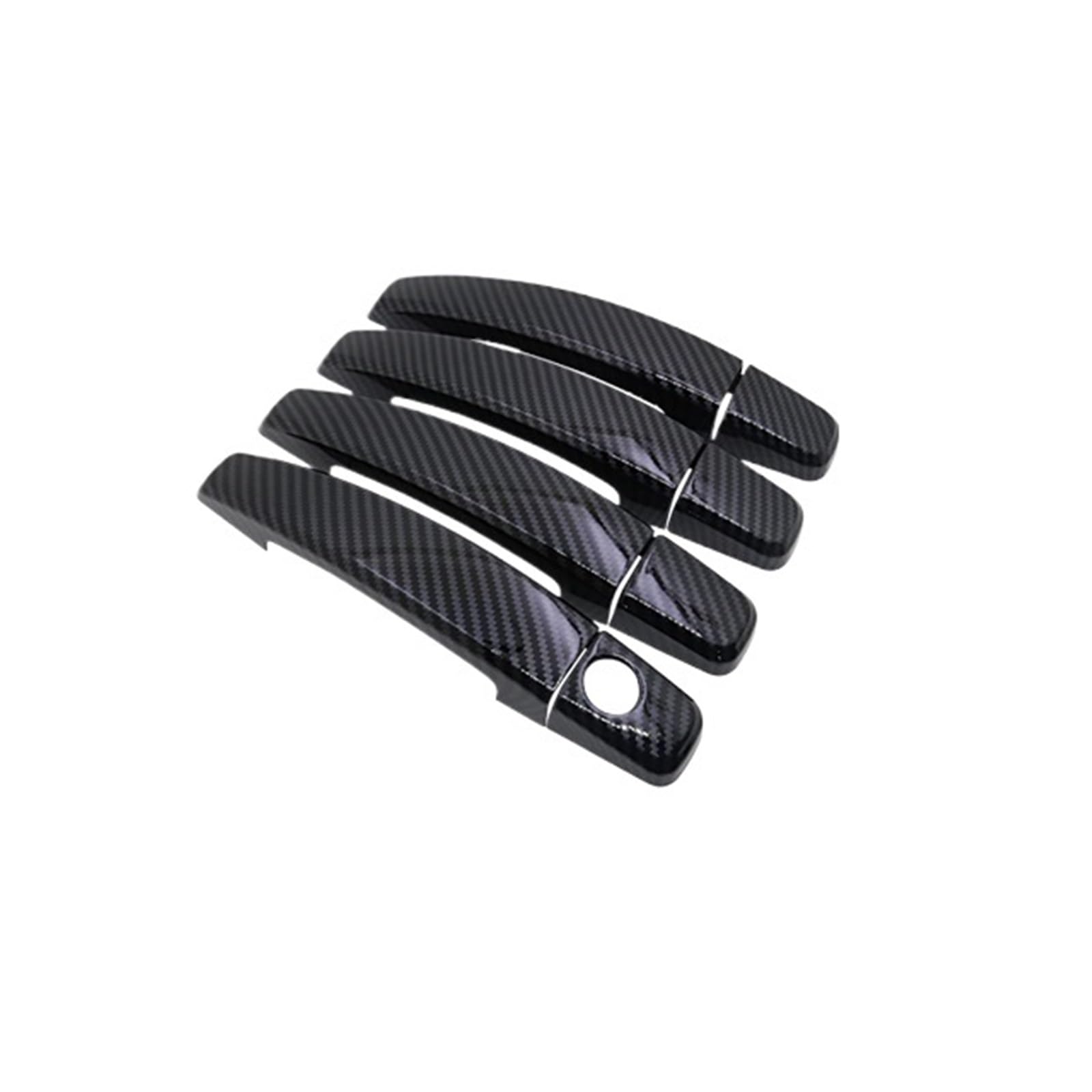 Türgriff aussen Carbon Fiber Türgriff Abdeckung Trim Auto Zubehör Aufkleber Für Vauxhall Für Holden 2004 2005 2006 2007 2008 2009 Außentürgriff(4Handle 1 Kyehole) von XuYingBhd