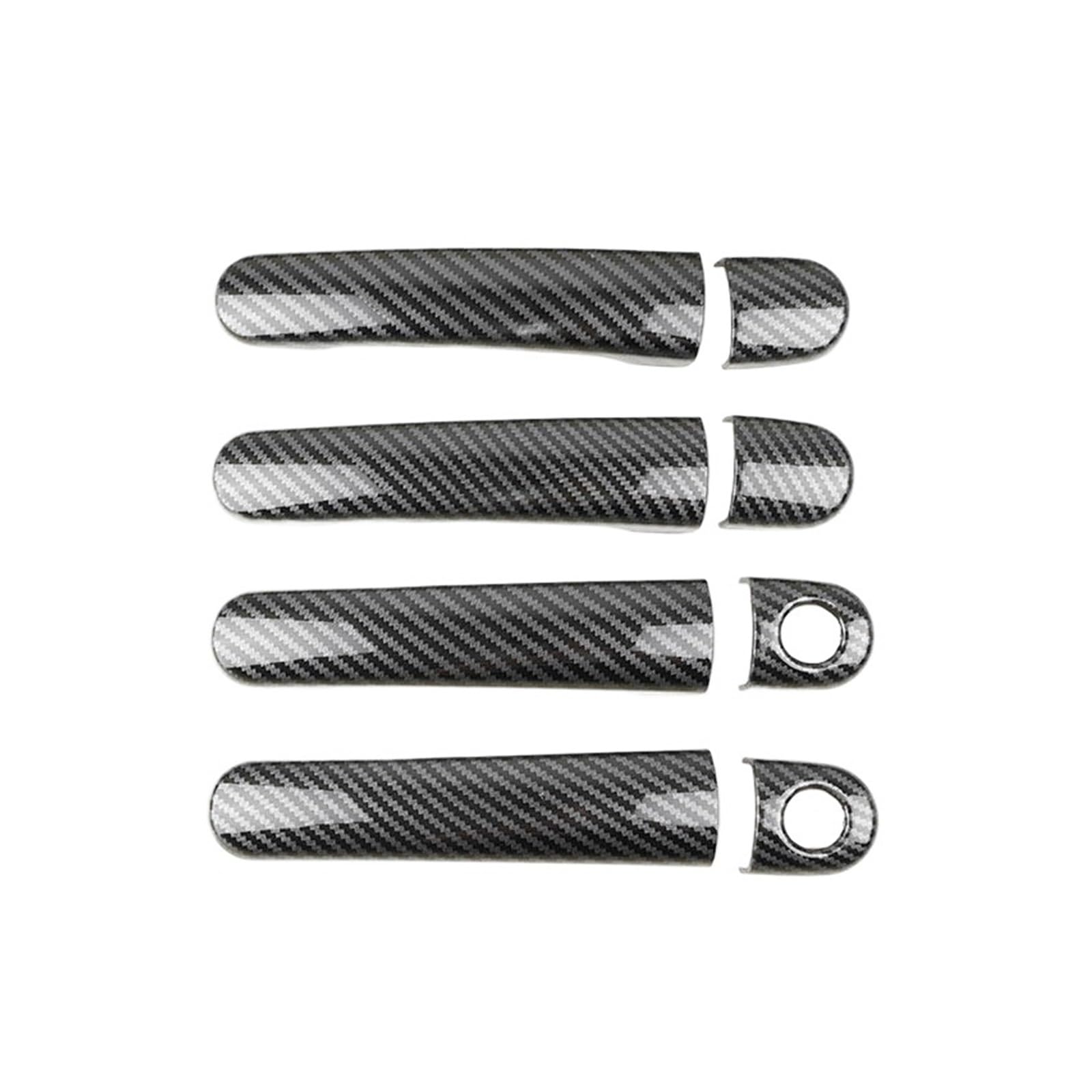 Türgriff aussen Für VW Für Golf 4 Für Jetta Für Bora Für MK4 Für Rabbit Für A4 Für 1J 1996-2009 Außentürgriffabdeckungen Außentürgriff(Carbon Style A) von XuYingBhd