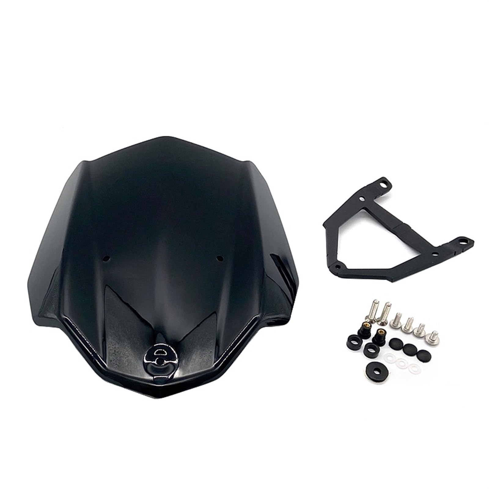 Windabweiser Für Für MT25 Für MT03 Für FZ03 2016-2021 Motorrad Sport Touring Frontscheibe Windschutz Deflektor Motorrad Spoiler(4) von XuYingBhd