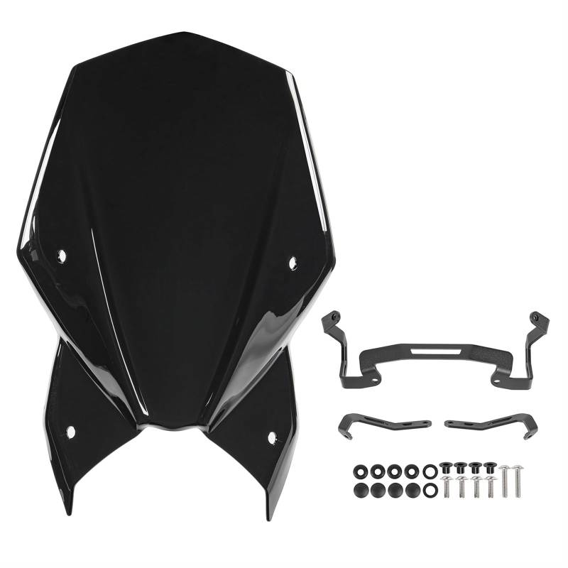 Windabweiser Für Suzuki Für GSX-S1000 GSX-S950 2021 2022 2023 Windschutz Windschutz Deflektor Schild Mit Halterung Motorrad Motorrad Spoiler(A) von XuYingBhd