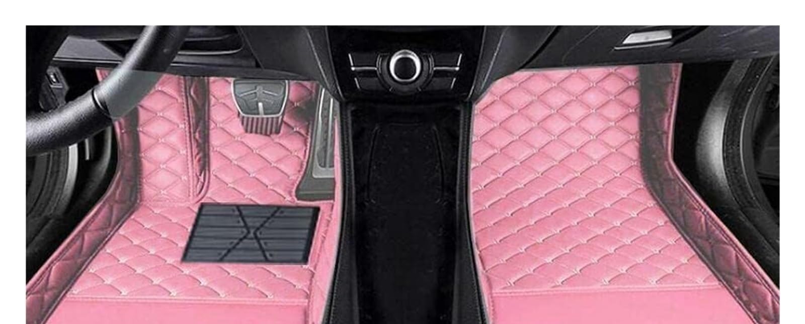 rutschfeste Allwetter Automatte Maßgeschneiderte Auto-Fußmatten Bodeneinlagen Matten Teppiche Für Jaguar Für XE 2015 2016 2017 2018 2019 Autofußmatten(Pink) von XuYingBhd