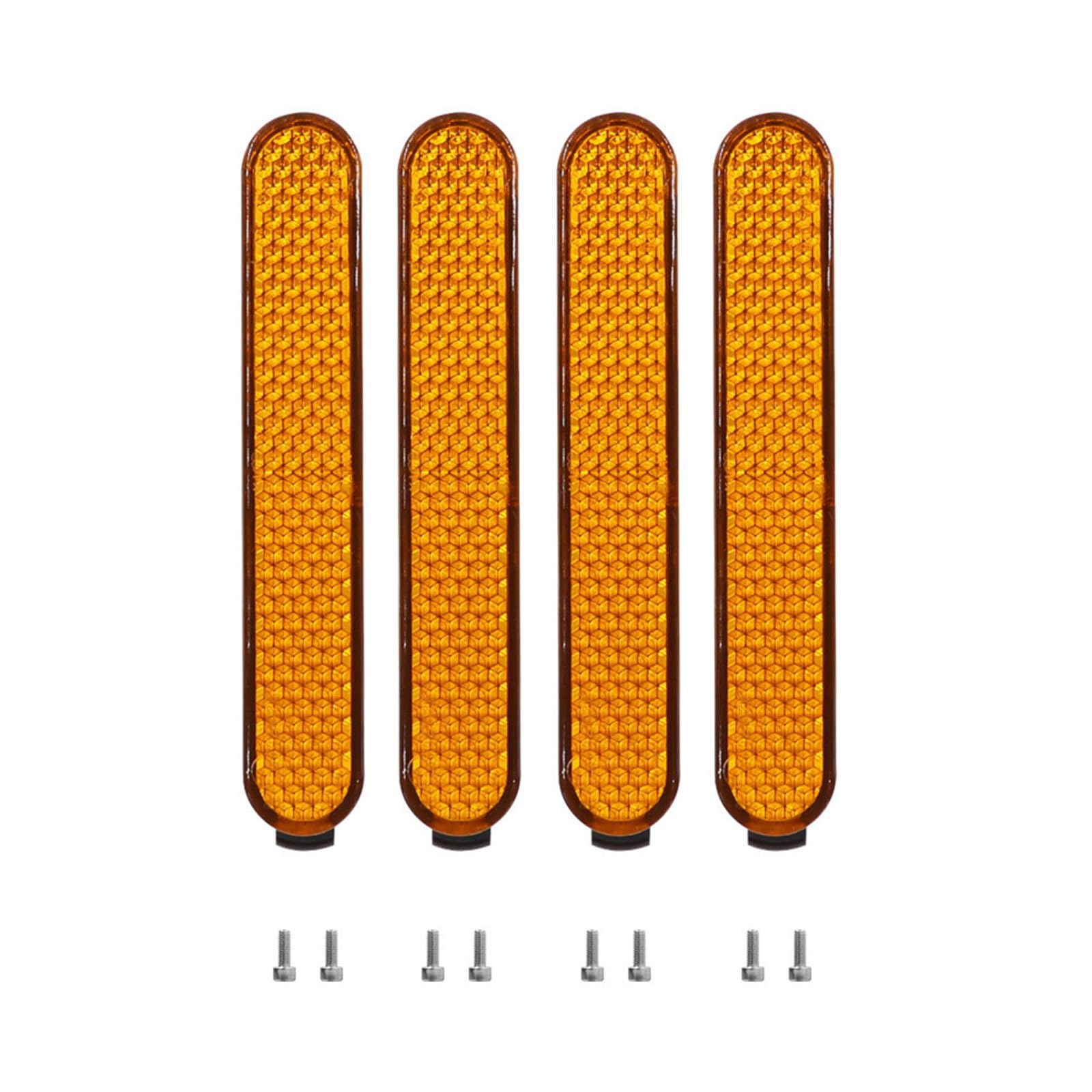 2 Set Elektroroller, seitlicher reflektierender Gurt, Roller-Radabdeckungen, Schutzschale, Vorderrohr, Nachtreflektor von Xuanxi